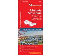 Carte routière n° 731 - République Tchèque, Slovaquie | Michelin