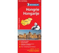 Carte routière n° 732 - Hongrie | Michelin