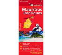 Carte routière n° 740 - Ile Maurice & Rodrigues | Michelin