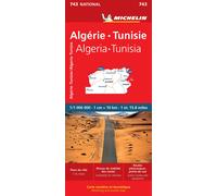 Carte routière n° 743 - Algérie & Tunisie | Michelin
