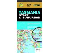 Carte routière n° 770 - Tasmania State & Suburban | UBD Gregory's