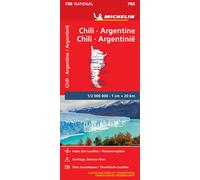Carte routière n° 788 - Chili & Argentine | Michelin