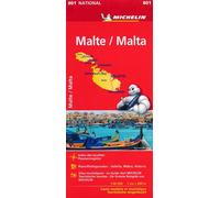 Carte routière n° 801 - Malte | Michelin