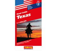 Carte routière n° 9 - Texas | Hallwag - 2022