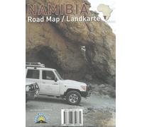 Carte routière - Namibie | Huber