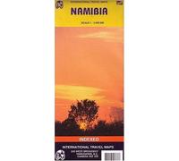Carte routière : Namibie - Namibia (en anglais)