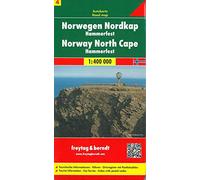 Carte routière : Norvège Cape Nord
