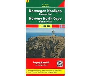 Carte routière : Norvège Cape Nord