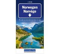 Carte routière - Norvège | Kümmerly & Frey