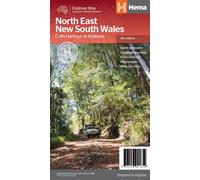 Carte routière - Nouvelle Galles du Sud, Nord-est (Australie) | Hema Maps
