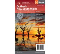 Carte routière - Nouvelle Galles du Sud Outback (Australie) | Hema Maps