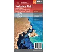 Carte routière - Nullarbor Plain - Eastern Map - Border Village to Port Pirie (Australie Méridionale) | Hema Maps
