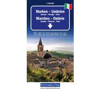 Carte routière - Ombrie, Marches | Kümmerly & Frey