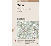 Carte routière : Orbe