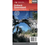 Carte routière - Outback Queensland (Australie) | Hema Maps