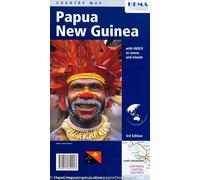 Carte routière - Papouasie & Nouvelle Guinée | Hema Maps