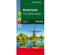Carte routière - Pays-Bas | Freytag & Berndt