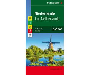 Carte routière - Pays-Bas | Freytag & Berndt
