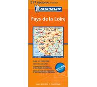 Carte routière : Pays-de-la-Loire