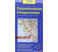 Carte routière - Péloponnèse (Grèce) - n° 56 | Orama
