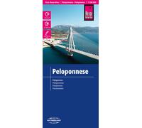 Carte routière - Péloponnèse | Reise Know How
