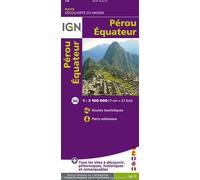 Carte routière - Pérou & Equateur | IGN