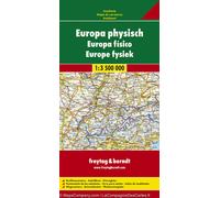 Carte routière & physique - Europe | Freytag & Berndt