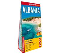Carte routière plastifiée - Albanie | Express Map