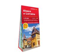 Carte routière plastifiée - Alsace, Lorraine | Express Map