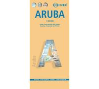 Carte routière plastifiée - Aruba (Petites Antilles) | Borch Maps
