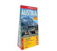 Carte routière plastifiée - Autriche | Express Map