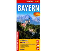 Carte routière plastifiée - Bavière | Express Map