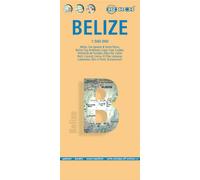 Carte routière plastifiée - Belize | Borch Maps
