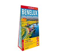 Carte routière plastifiée - Benelux | Express Map