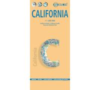 Carte routière plastifiée - Californie | Borch Maps