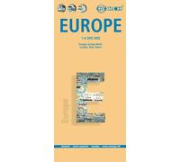 Carte routière plastifiée - Europe | Borch Maps