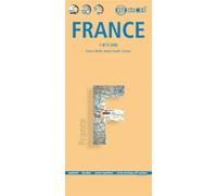 Carte routière plastifiée - France | Borch Maps