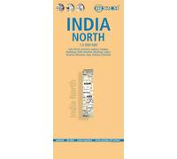 Carte routière plastifiée - Inde Nord | Borch Maps