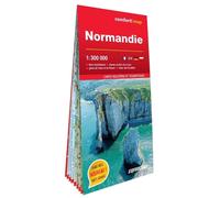 Carte routière plastifiée - Normandie | Express Map