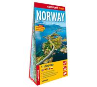 Carte routière plastifiée - Norvège | Express Map