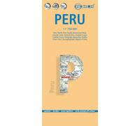 Carte routière plastifiée - Pérou | Borch Maps