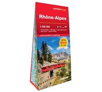Carte routière plastifiée - Rhône-Alpes | Express Map