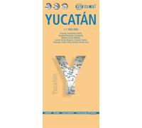 Carte routière plastifiée - Yucatan | Borch Maps