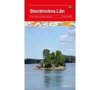 Carte routière - Province de Stockholm (Suède) | Norstedts