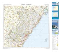 Carte routière provinciale n° 14 - Castellon (Communauté Valencienne, Espagne) | CNIG