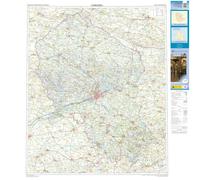 Carte routière provinciale n° 16 - Cordoue (Andalousie) | CNIG