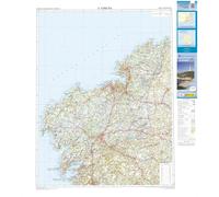 Carte routière provinciale n° 24 - A Coruna (Galice, Espagne) | CNIG