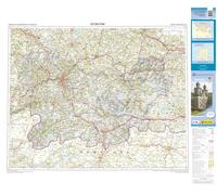 Carte routière provinciale n° 34 - Ourense (Galice, Espagne) | CNIG
