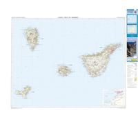 Carte routière provinciale n° 38 - Santa Cruz de Tenerife (Tenerife, îles Canaries) | CNIG
