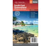 Carte routière - Queensland Sud-Est, Bundaberg à Byron Bay (Australie) | Hema Maps